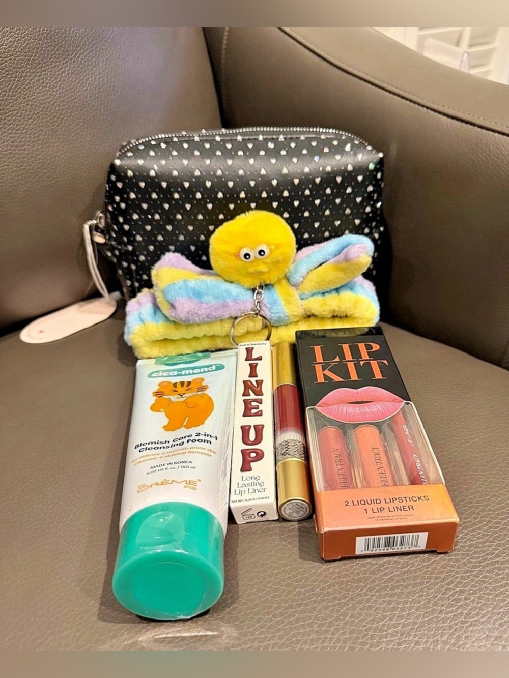 Cosmetic Bag, Lippies & Skincare Bundle